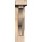 Ekena Millwork Funston Block Smooth Bracket w/ Offset Brace, Douglas Fir, 3 1/2"W x 14"D x 14"H BKT0402X14X14FST05SDF - alternate 4